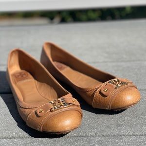 Tory Burch flats - camel